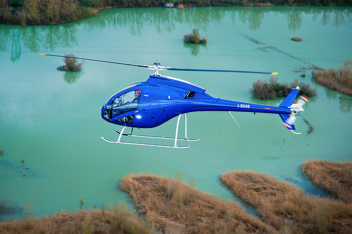 Zefhir Helicopter in action - Curti Aerospace Division